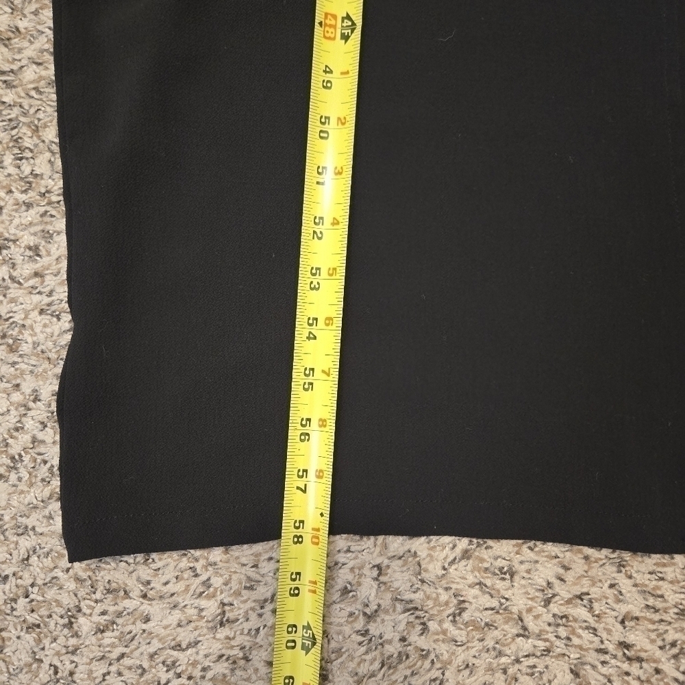 Lily Rose Black V Neck Jumpsuit With Cinch Waist Size L No Belt - Picture 6 of 16